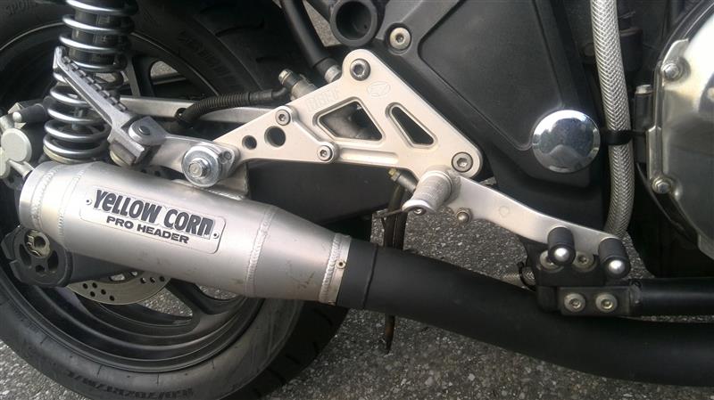 YELLOW CORN プロヘッダー マフラー のパーツレビュー | ゼファー1100