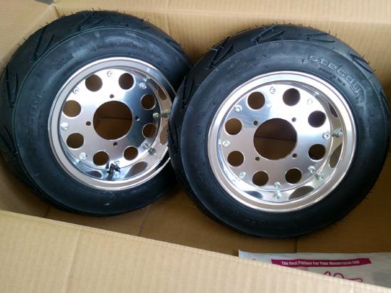 Gクラフト 8インチホイール入門キット 3.5J-3.5J のパーツレビュー