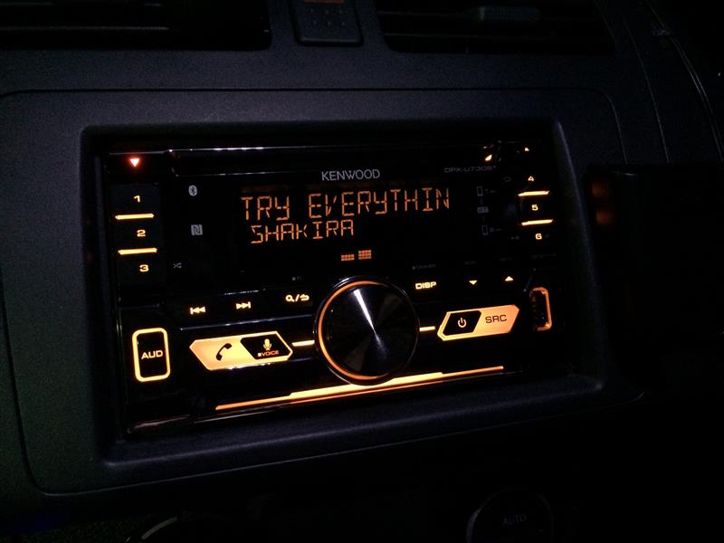KENWOOD DPX-U730BT のパーツレビュー | スイフトスポーツ(アキ(ak