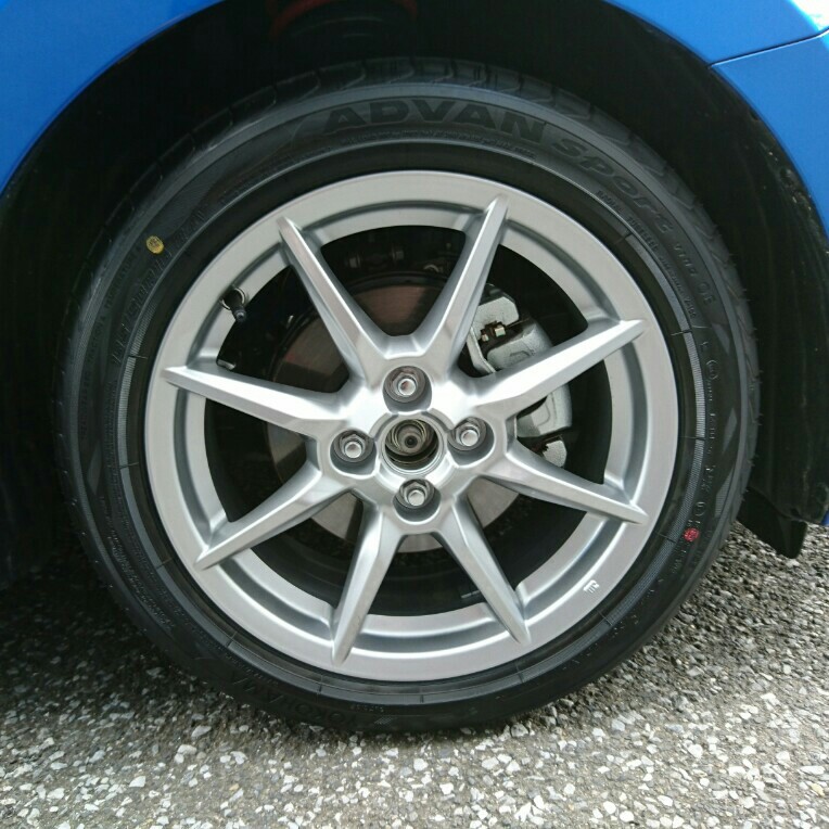 マツダ(純正) NDロードスターNR-A純正タイヤ&ホイール のパーツ