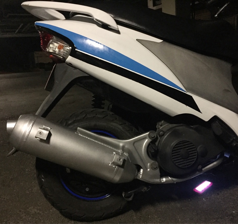 V125S（L0型）用 純正マフラー のパーツレビュー | アドレスV125G(白玉