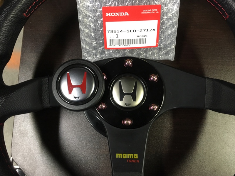 ホンダ純正 NSX TYPES ホーンボタン のパーツレビュー | S2000(ロッシ