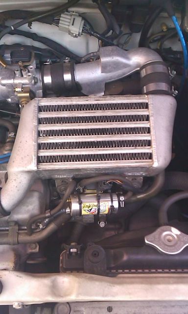 ARC-brazing アルトワークス用純正交換タイプインタークーラー流用 の