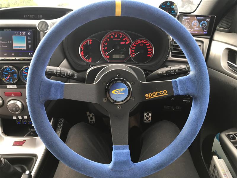 sparco STEERING WHEEL RACING R368 のパーツレビュー | インプレッサ