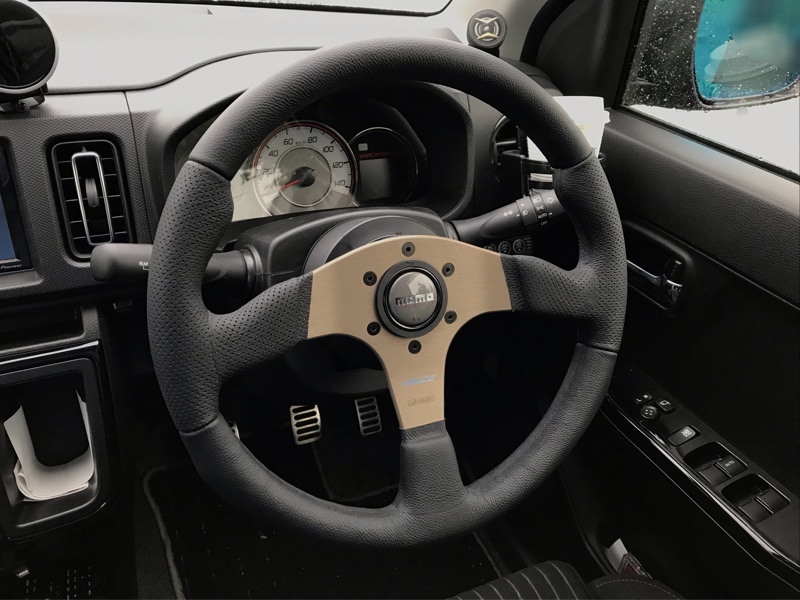 momo RACE (350mm) のパーツレビュー | アルトワークス(ゆう.zZt231