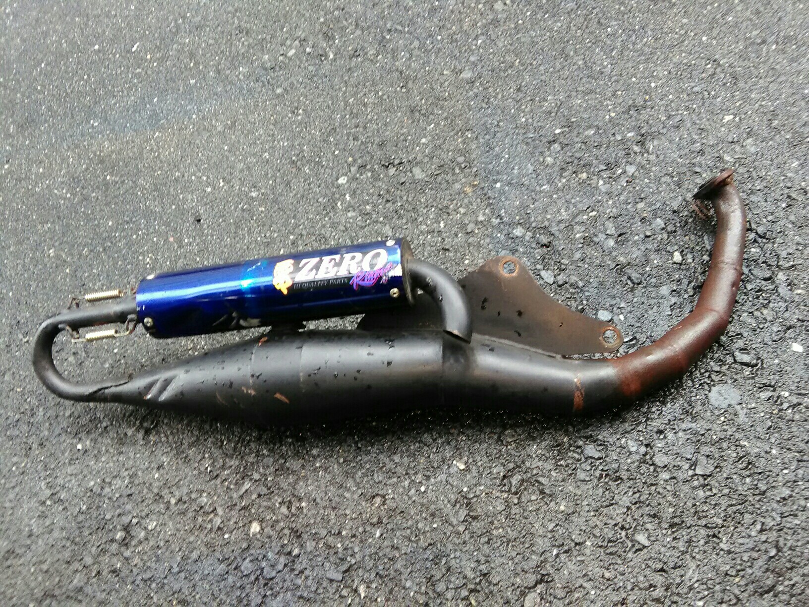 ウール交換済 ライブディオ ゼロ ユーロコルサ AF34 AF35 零 マフラー