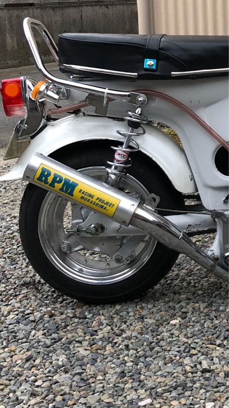 当時物希少 RPMマフラー67レーシング シャリー用 当時物希少 RPM