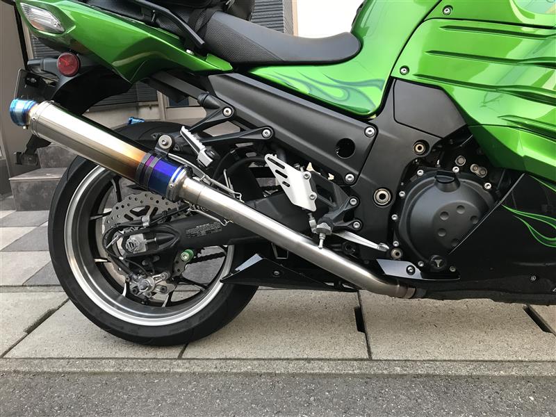 LCI parts LCIラウンドフルチタンスリップオンマフラー のパーツ