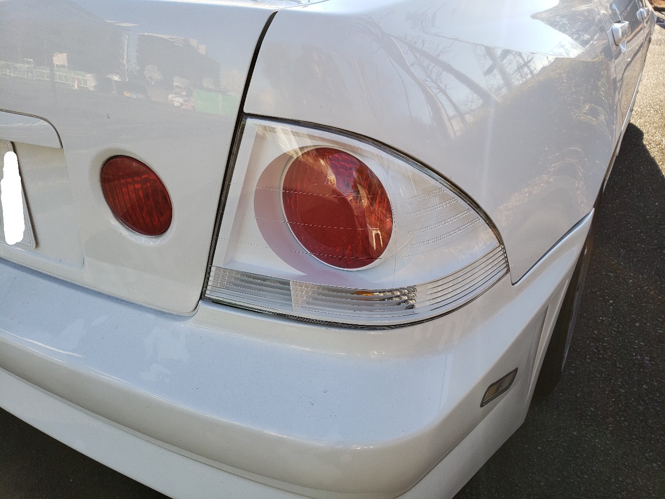 トヨタ(純正) テールランプ加工 のパーツレビュー | アルテッツァ