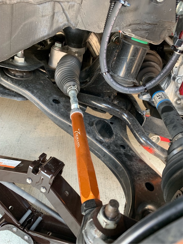 T-DEMAND 調整式タイロッドエンド のパーツレビュー | ヴェルファイア