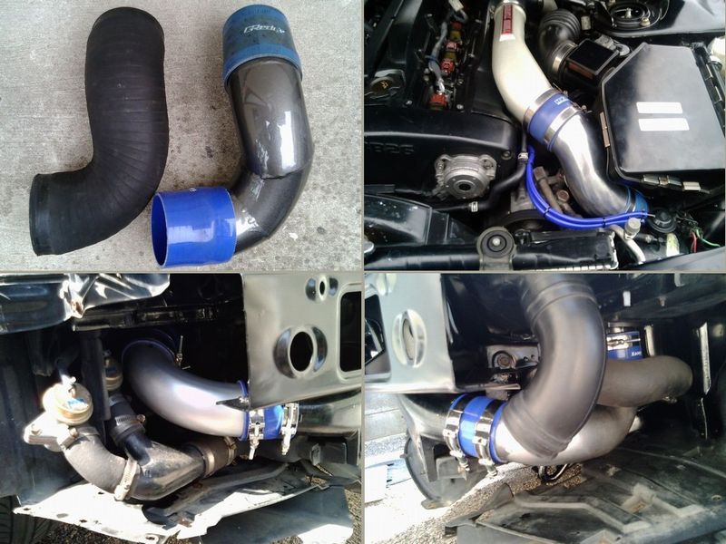 HKSほか 寄せ集めインタークーラーパイピング のパーツレビュー