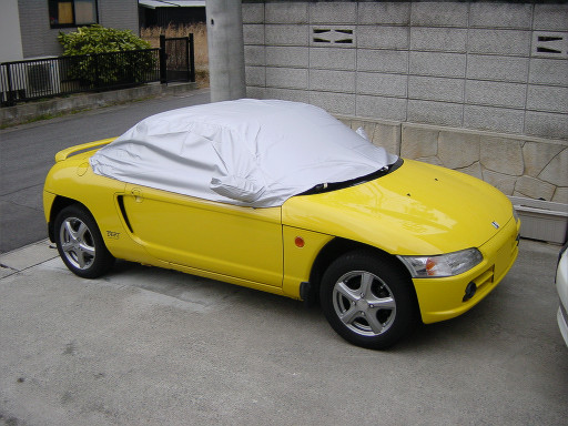 ARCADIA WRAPPERS ビート用ハーフカバー のパーツレビュー | ビート