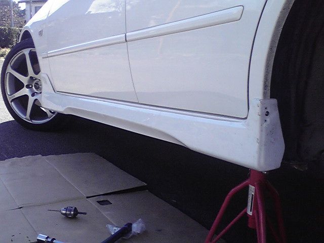 アルテッツァ SXE10 純正 サイドステップ 左右 カラーNo 040 k