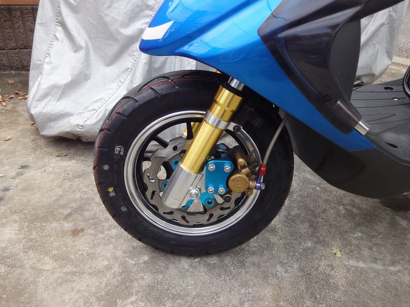 FSN [V125G]FSN製 アルミホイール のパーツレビュー | アドレスV125G(H