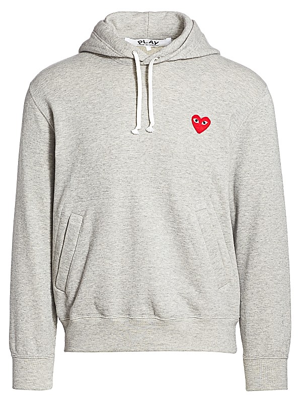 Comme des Garçons PLAY Play Hooded Sweatshirt | Saks Fifth Avenue