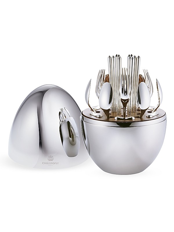 Christofle Mood Asia 24-Piece Flatware Set | Saks Fifth Avenue