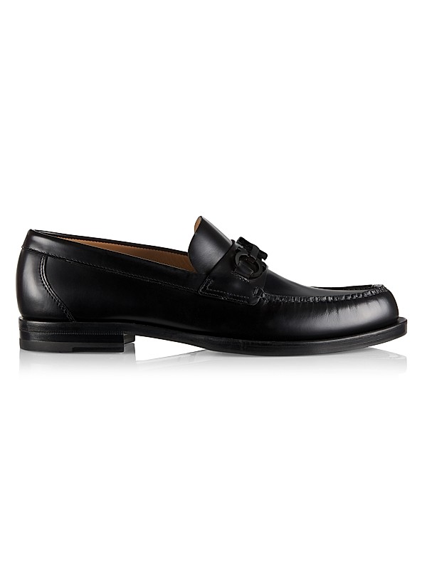 FERRAGAMO Fort Leather Loafers | Saks Fifth Avenue