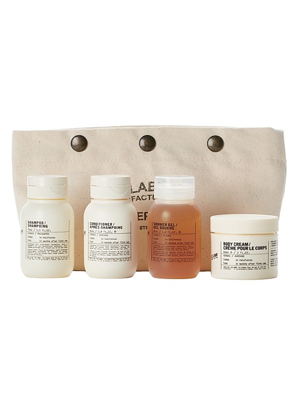 Le Labo Hinoki 5-Piece Body, Hair, & Face Travel Set | Saks Fifth