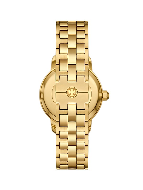 Tory Burch Tory Goldtone Bracelet Watch/34MM | Saks Fifth Avenue
