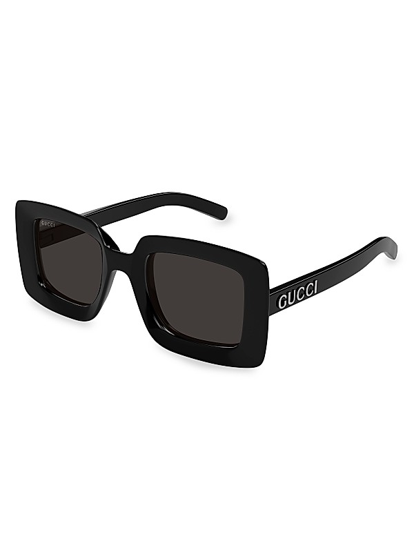 Gucci Sunset Boulevard 51MM Squared Sunglasses | Saks Fifth Avenue