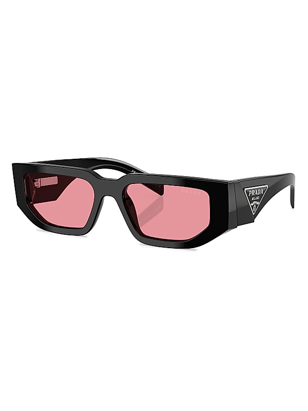 Prada 54MM Rectangular Sunglasses | Saks Fifth Avenue