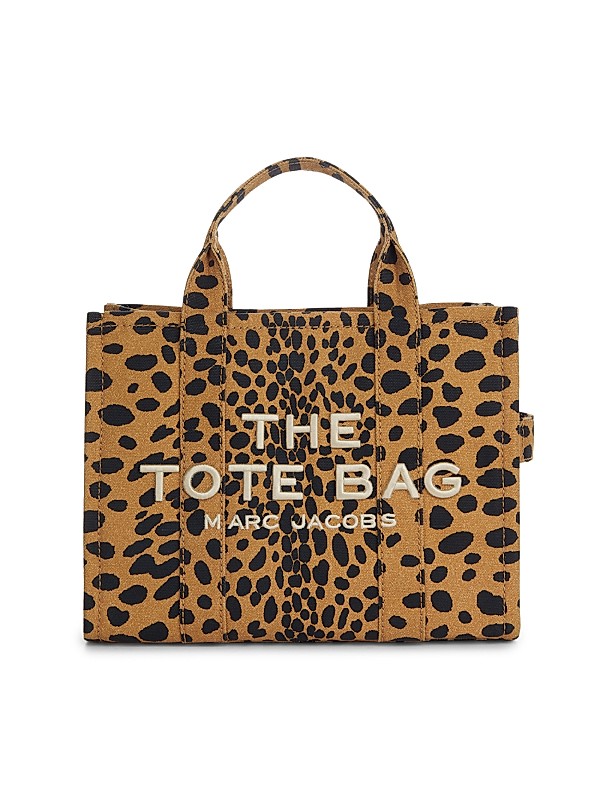 Marc Jacobs The Medium Cheetah Canvas Tote Bag | Saks Fifth Avenue
