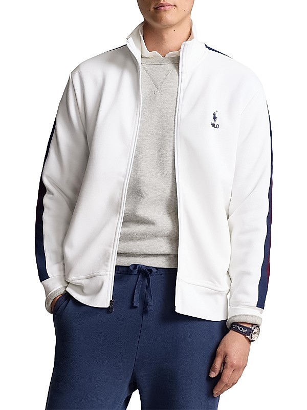 Polo Ralph Lauren Colorblock Knit Track Jacket | Saks Fifth Avenue