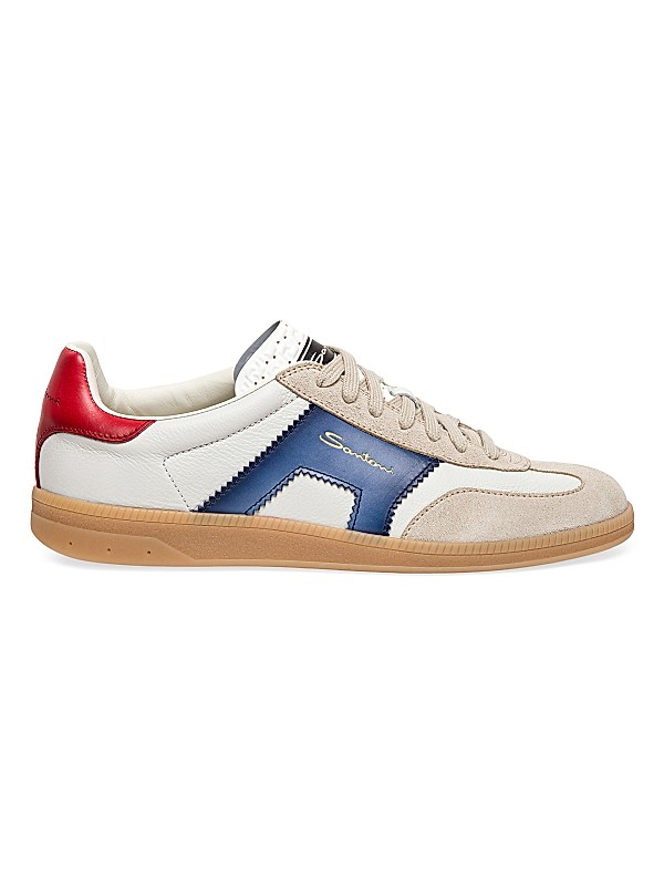 Santoni DBS Oly Low-Top Sneakers | Saks Fifth Avenue