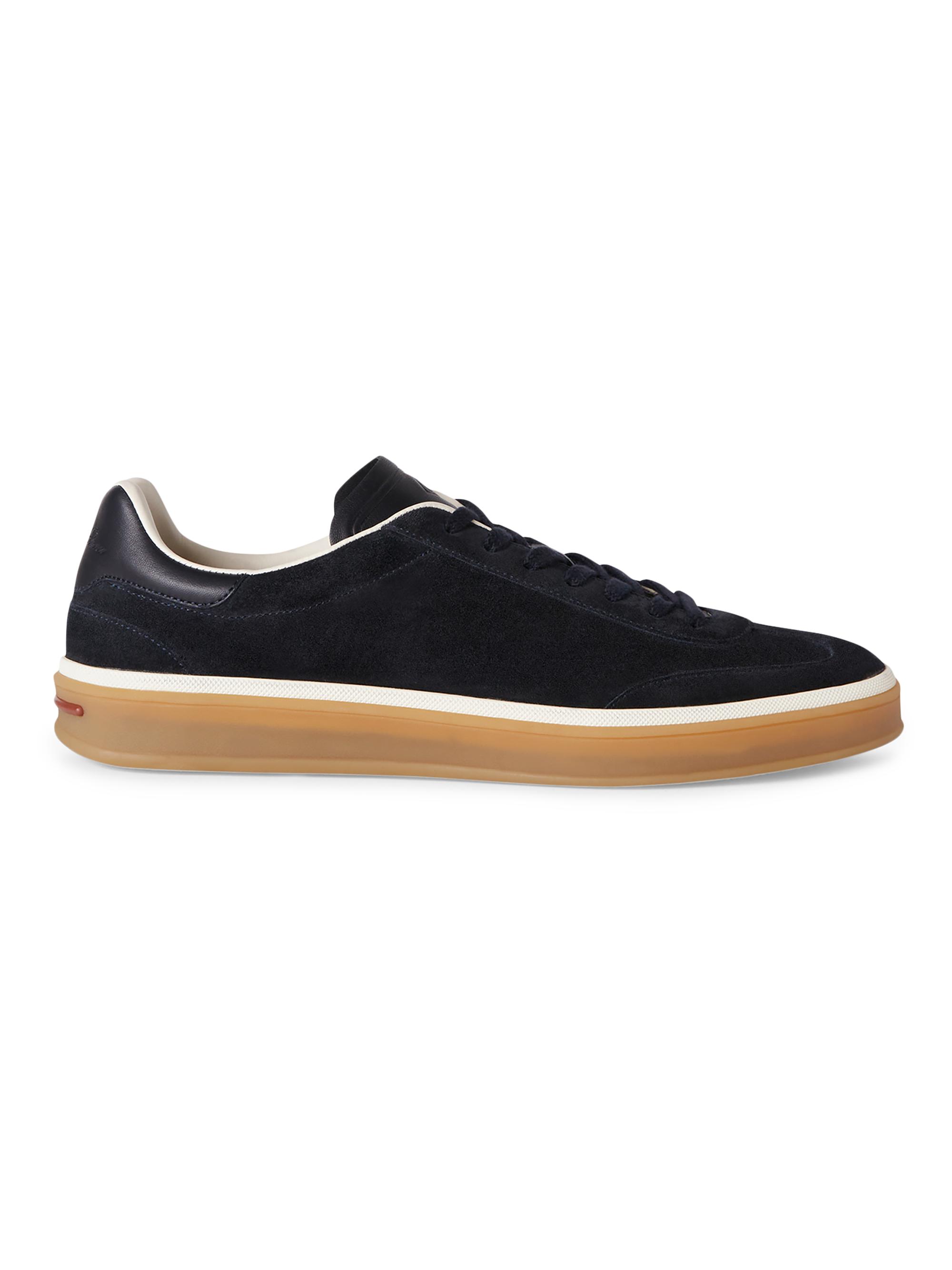 ZEGNA Cotton Denim Triple Stitch Sneakers | Saks Fifth Avenue