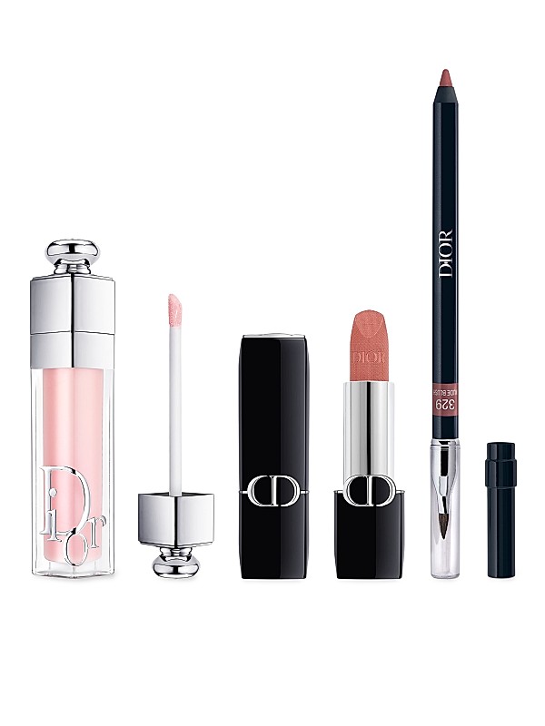 DIOR Limited Edition Couture Lip Essentials 3-Piece Gift Set