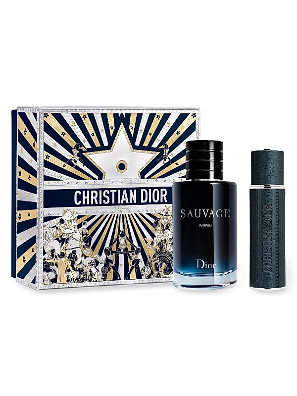 DIOR DIOR Sauvage Parfum & Travel Spray Gift Set | Saks Fifth Avenue