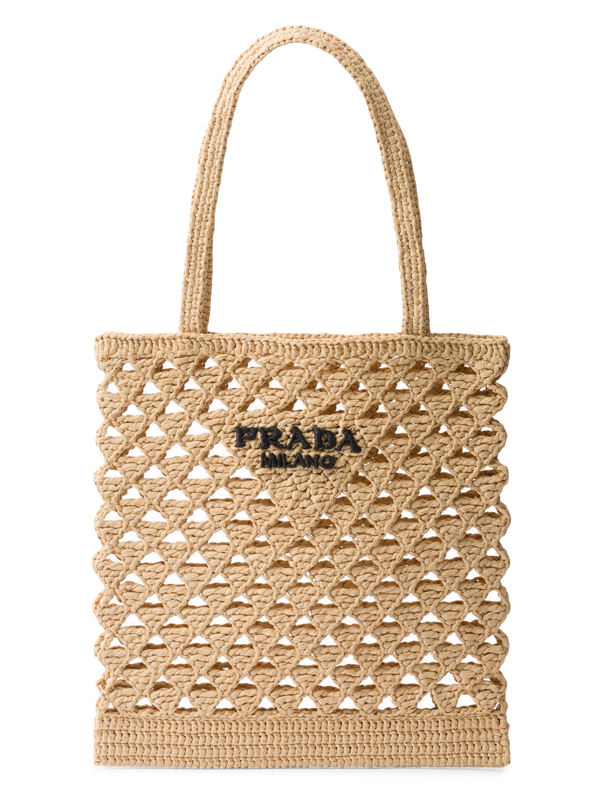 Prada Large Crochet Tote Bag | Saks Fifth Avenue