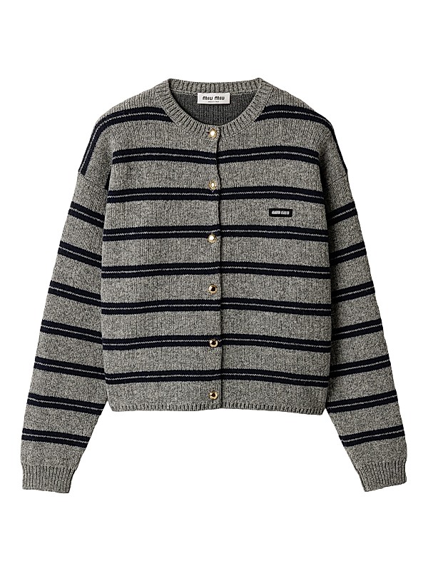 Miu Miu Shetland Knit Cardigan | Saks Fifth Avenue
