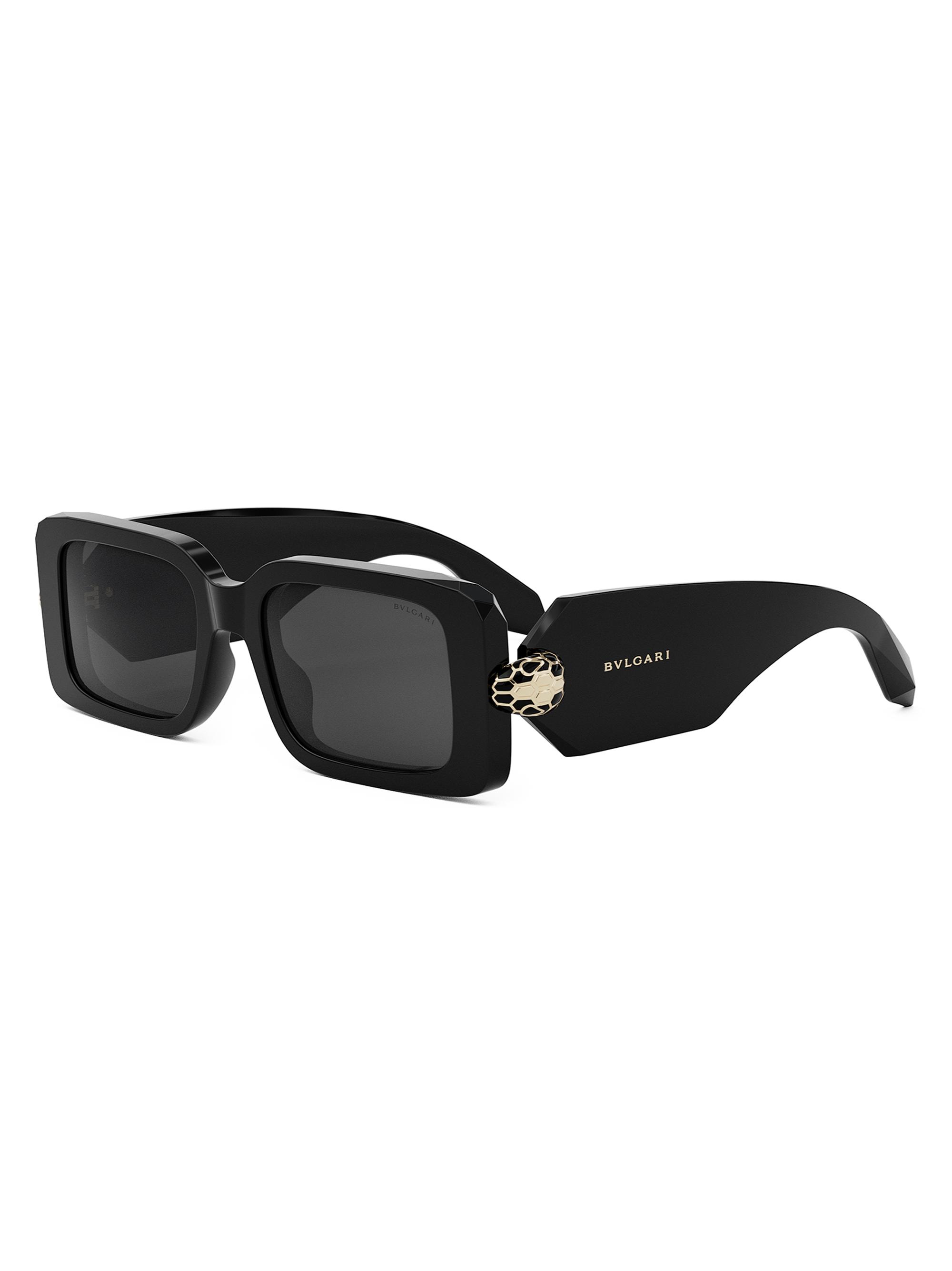 BVLGARI B.ZERO1 52MM Square Sunglasses | Saks Fifth Avenue