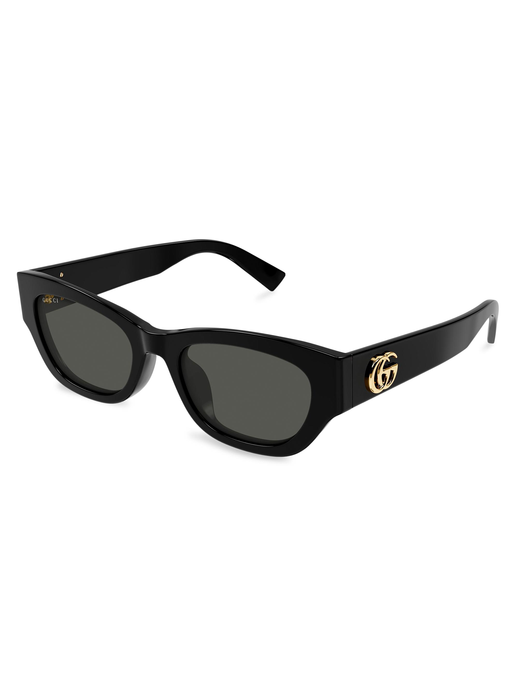 Gucci Sunset Boulevard 51MM Squared Sunglasses | Saks Fifth Avenue