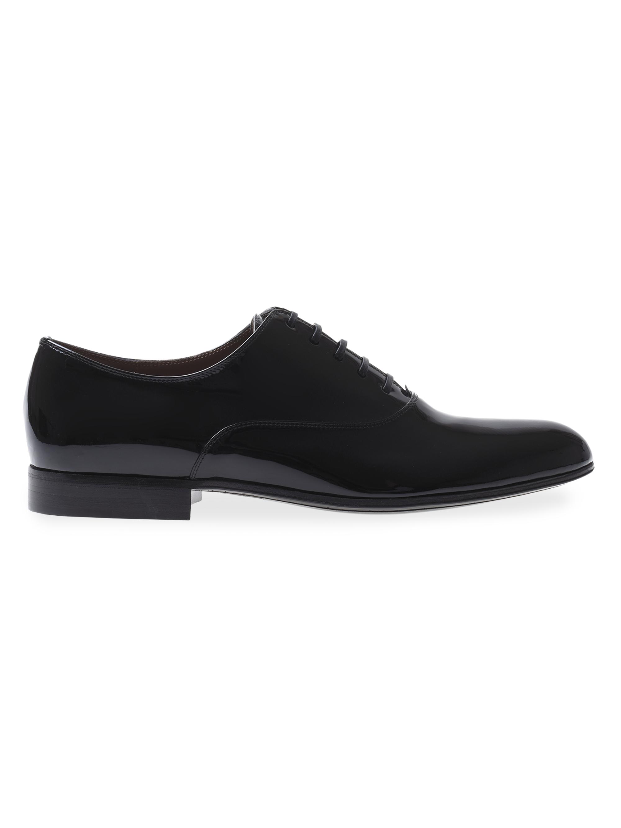 FERRAGAMO Camden Leather Lace-Up Shoes | Saks Fifth Avenue