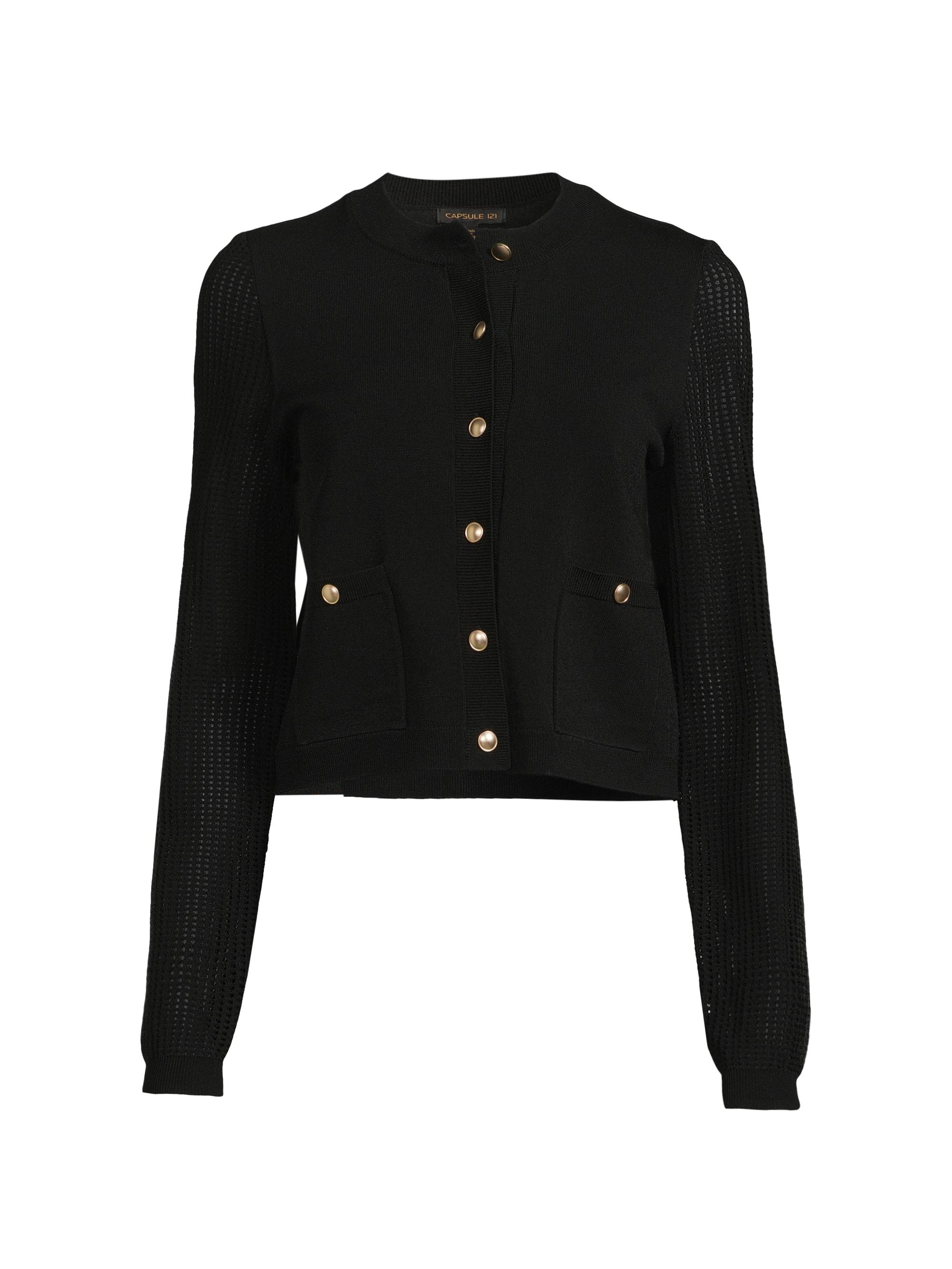 Issey Miyake Shifted Fuzzy Pleats Cardigan | Saks Fifth Avenue