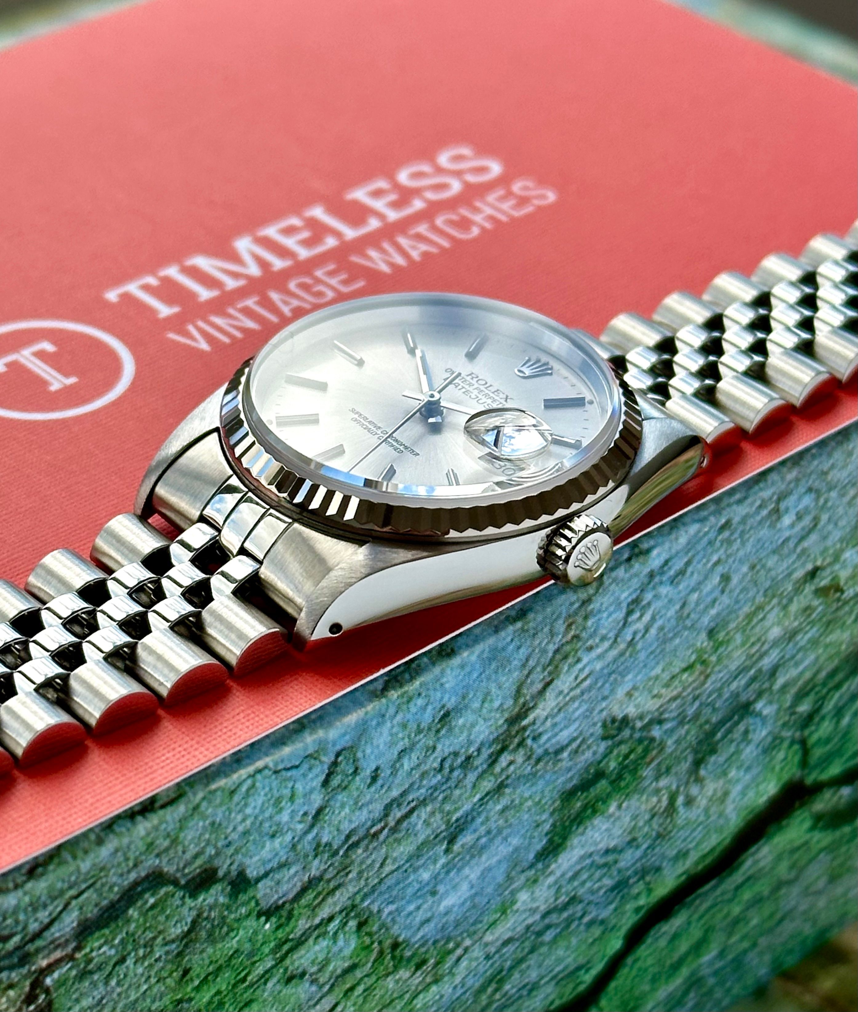 Rolex Datejust 16234 Silver 1993 with original box and papers 2