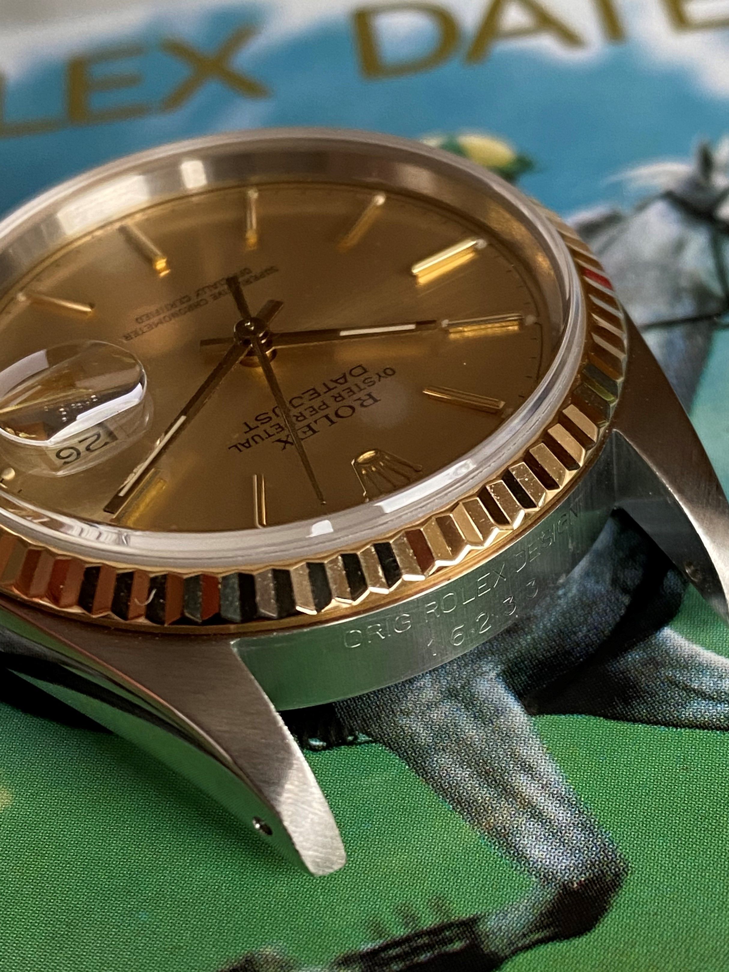 Rolex Datejust 16233 1989 with original box and papers