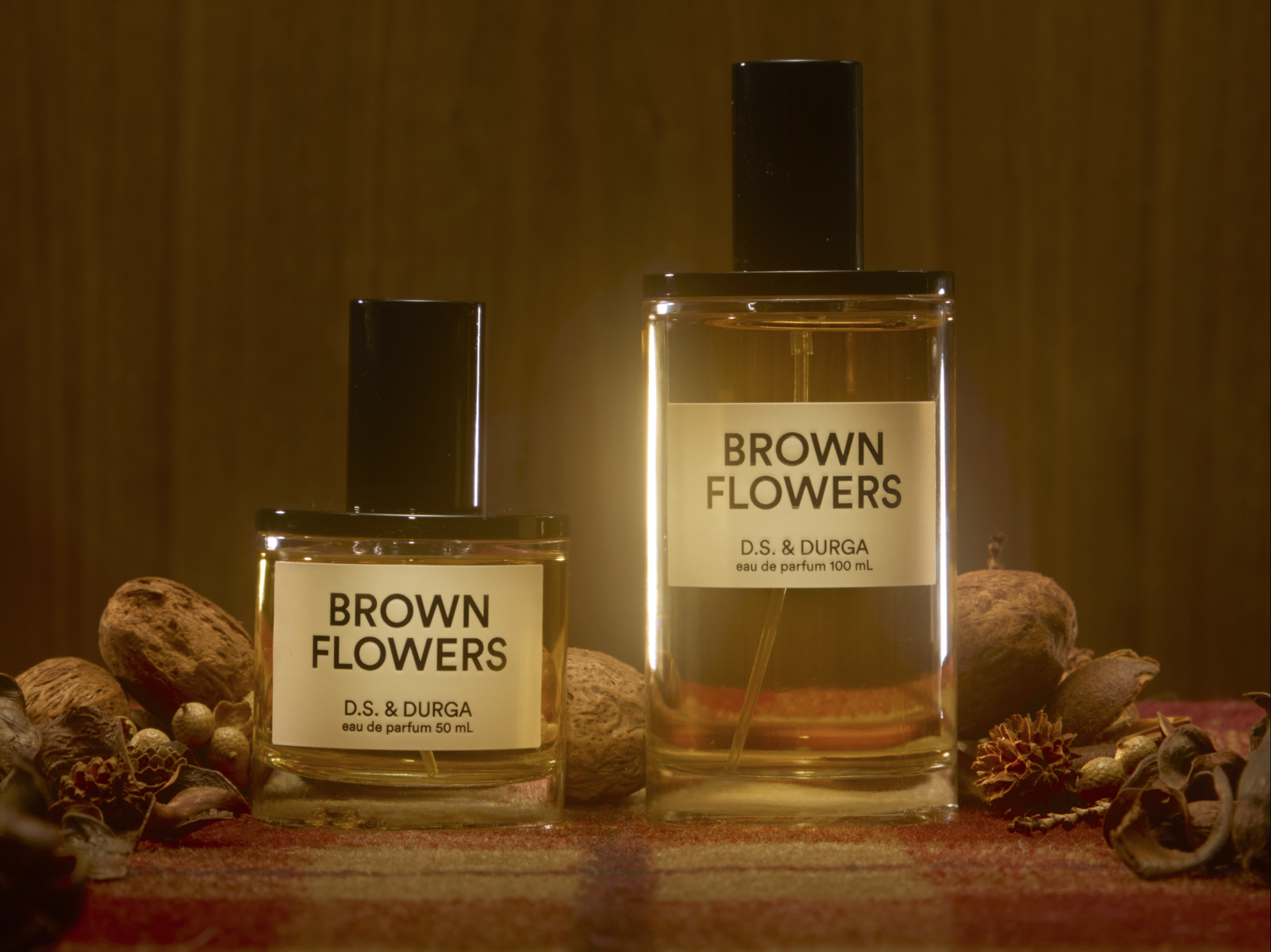 Homepage* Brown Flowers - D.S. & DURGA