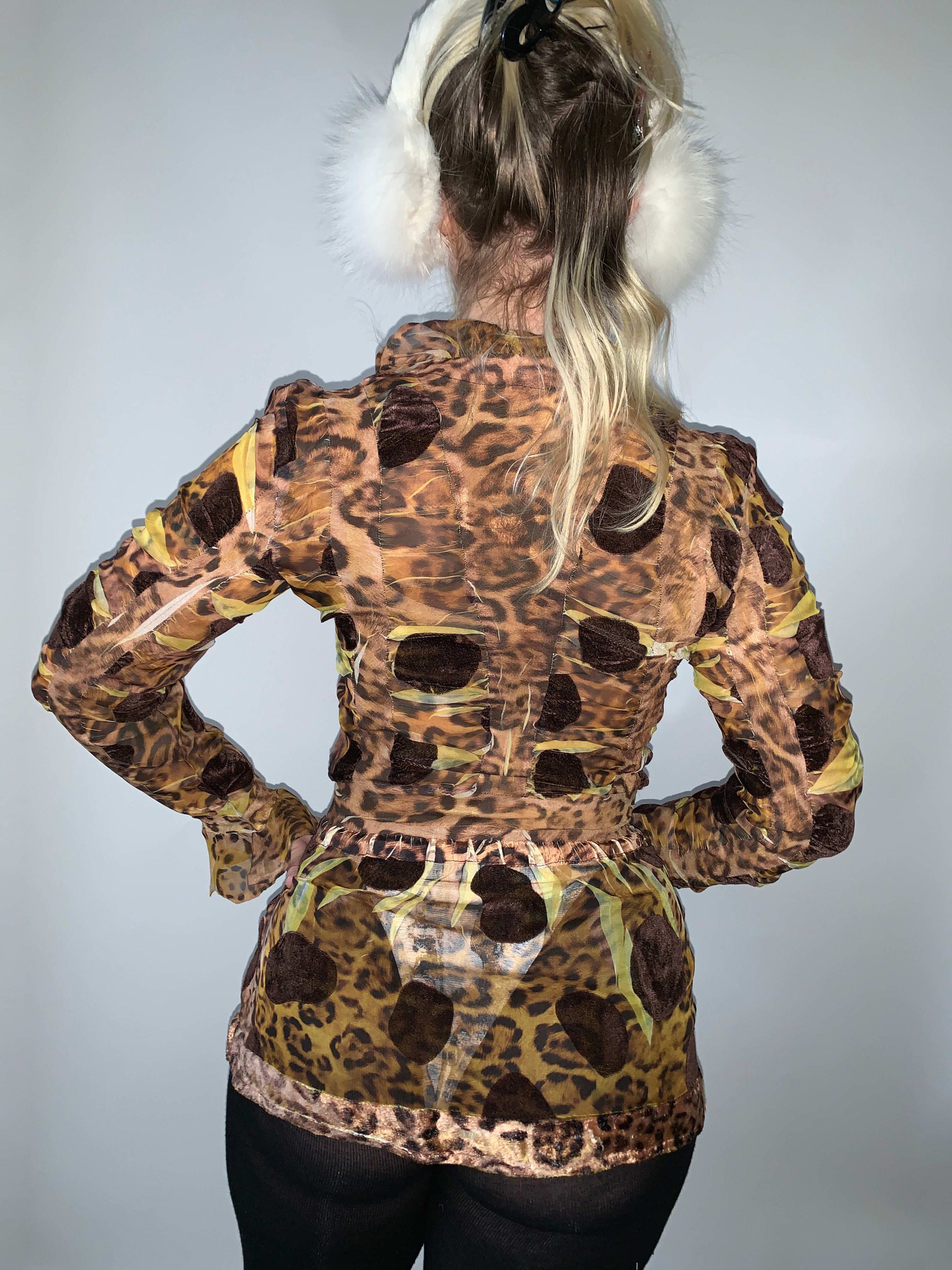 Yoshiki Hishinuma Leopard Shirt