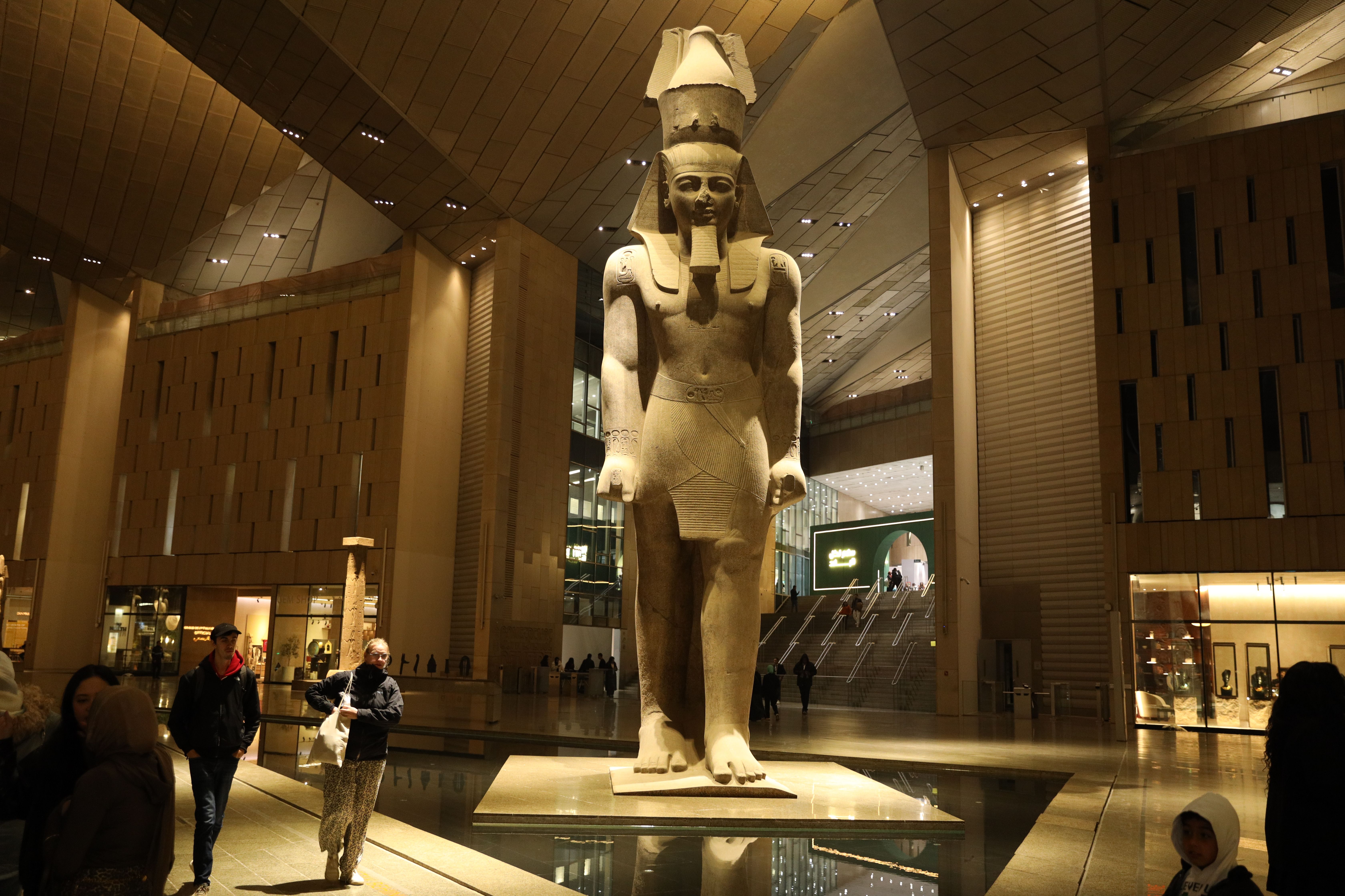Art Cairo—taking place in the long-awaited Grand Egyptian Museum