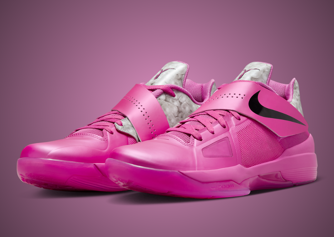Kevin Durant's Nike KD 4 Aunt Pearl Returns October 2024