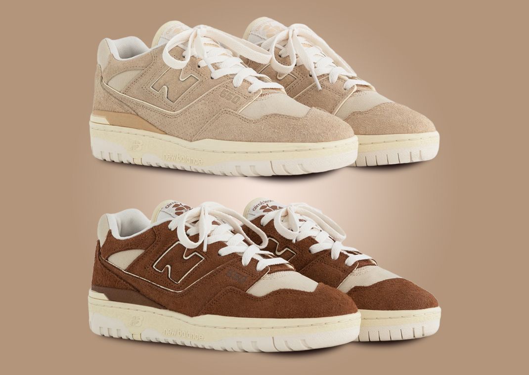 The Aime Leon Dore x New Balance 550 Basketball Oxford Pack