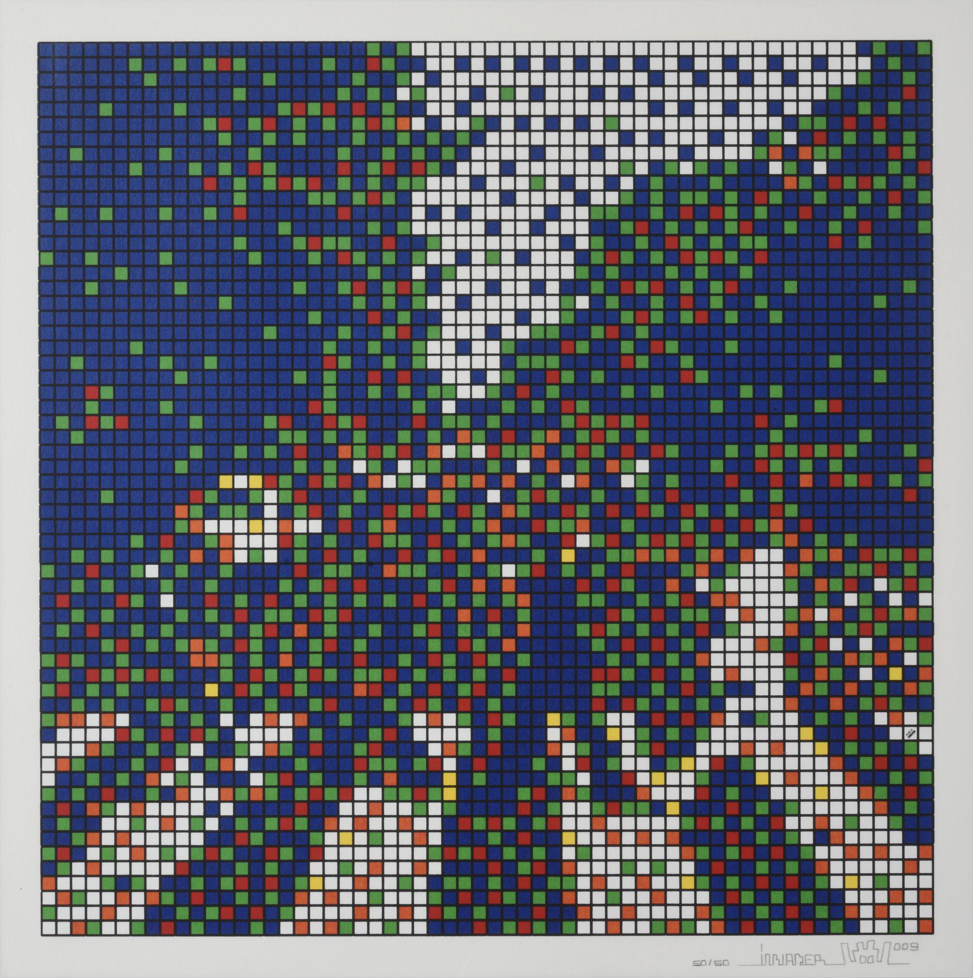 Invader Rubik Abbey Road (Signed Print) 2009 | MyArtBroker