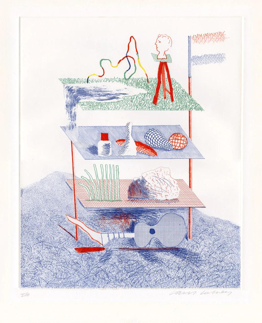 David Hockney's The Blue Guitar | MyArtBroker | Article