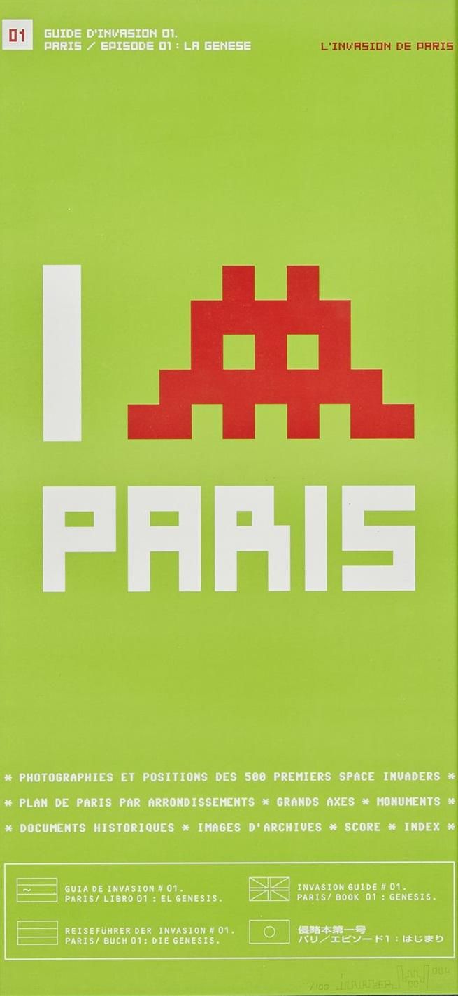 Invader Invasion Book 2.0, Paris (Signed Ceramic) 2012 | MyArtBroker