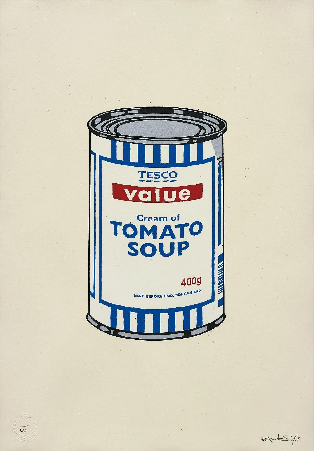 Banksy Soup Can (Signed Print) 2005 | MyArtBroker
