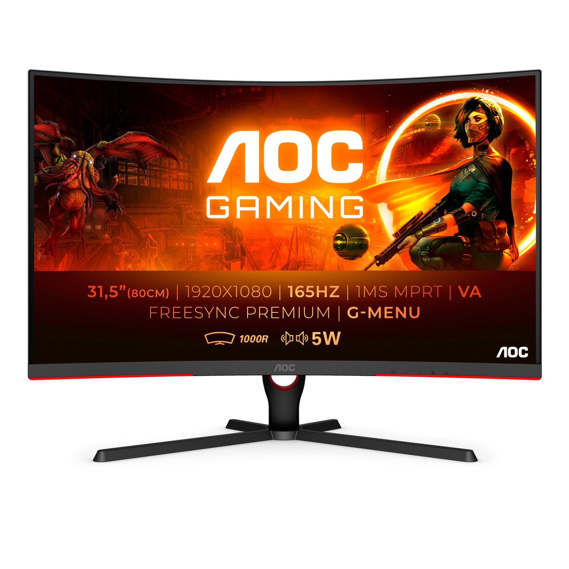 AOC C32G3E 31.5 inch monitor | AOC Monitors