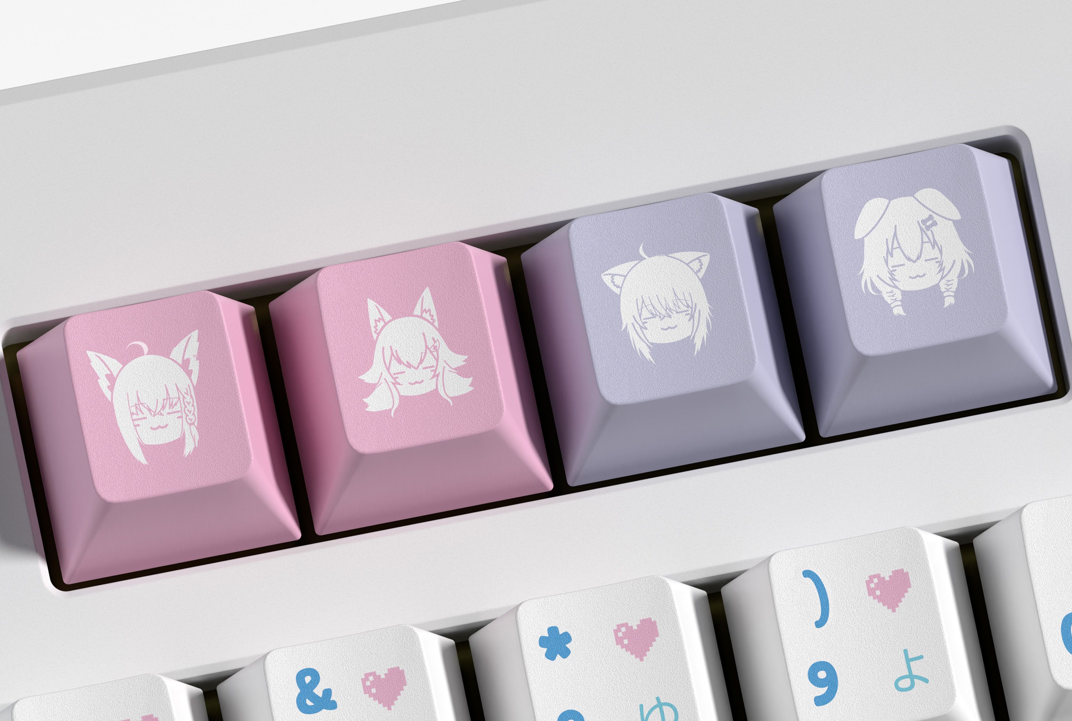 hololive GAMERS Capture the Moment Keycaps | HYTE